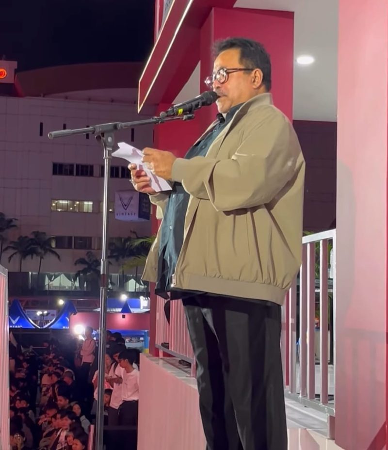 Wakil Gubernur DKI Jakarta, Rano Karno saat sambutan di acar IIMS 2026.