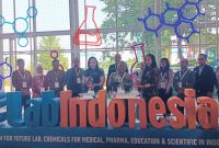 Pembukaan Lab Indonesia 2026 di Indonesia Convention Exhibition BSD City, Rabu (15/4/2026), yang diikuti lebih dari 300 perusahaan dari 16 negara.