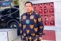 Ketua Badan Permusyawaratan Desa (BPD) Muktiwari, Widi Dwi Hapsoro.