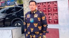 Ketua Badan Permusyawaratan Desa (BPD) Muktiwari, Widi Dwi Hapsoro.
