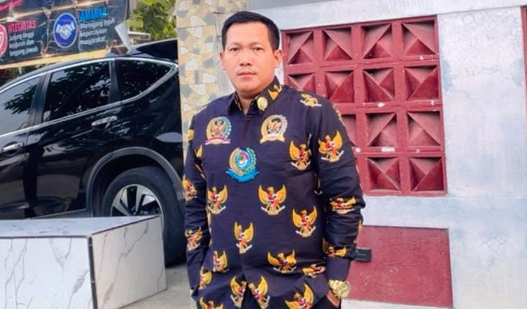 Ketua Badan Permusyawaratan Desa (BPD) Muktiwari, Widi Dwi Hapsoro.