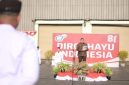 Director & Chief Operating Officer OT Group, Donny, menyampaikan sambutan dalam upacara peringatan HUT ke-81 Kemerdekaan RI di lingkungan OT Group, Senin (17/8/2026). Upacara digelar serentak di seluruh unit operasional OT Group di Indonesia sebagai bagian dari budaya perusahaan.