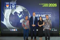 Keterangan foto:
Sejumlah narasumber berfoto bersama usai konferensi pers GIFA-METEC Indonesia 2026 di Jakarta. Pameran teknologi pengecoran logam dan metalurgi tersebut akan digelar pada 9–12 September 2026 di JIExpo Jakarta, dengan fokus memperkuat rantai nilai dan hilirisasi industri logam Indonesia.